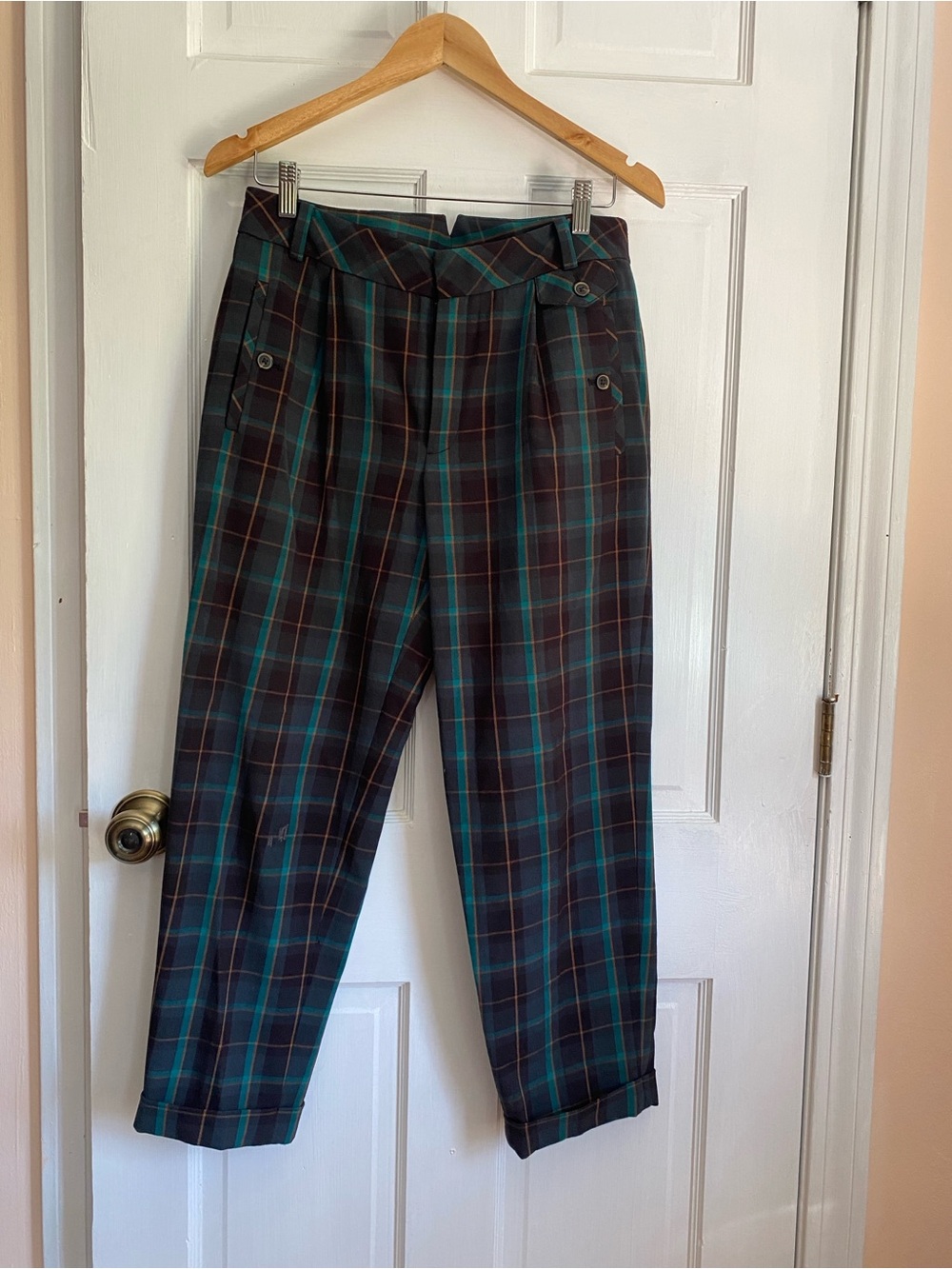 Plaid pants